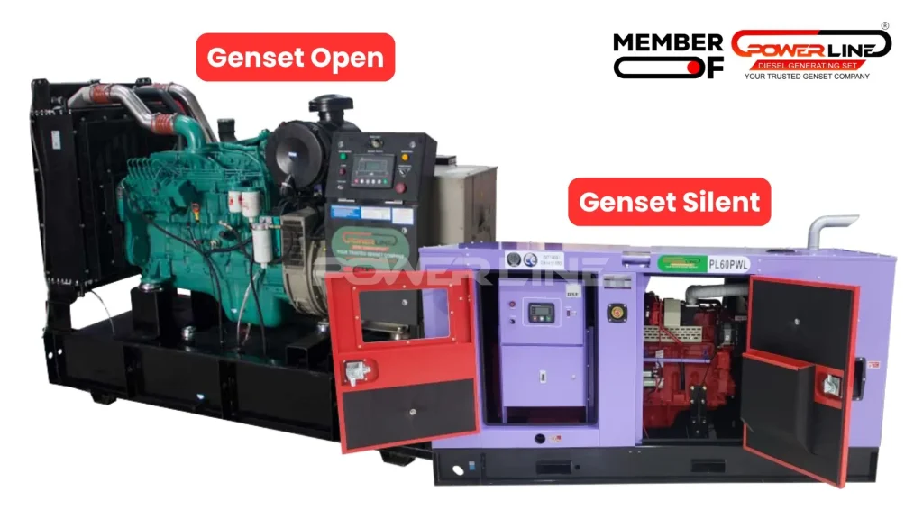 Genset Open dan Silent