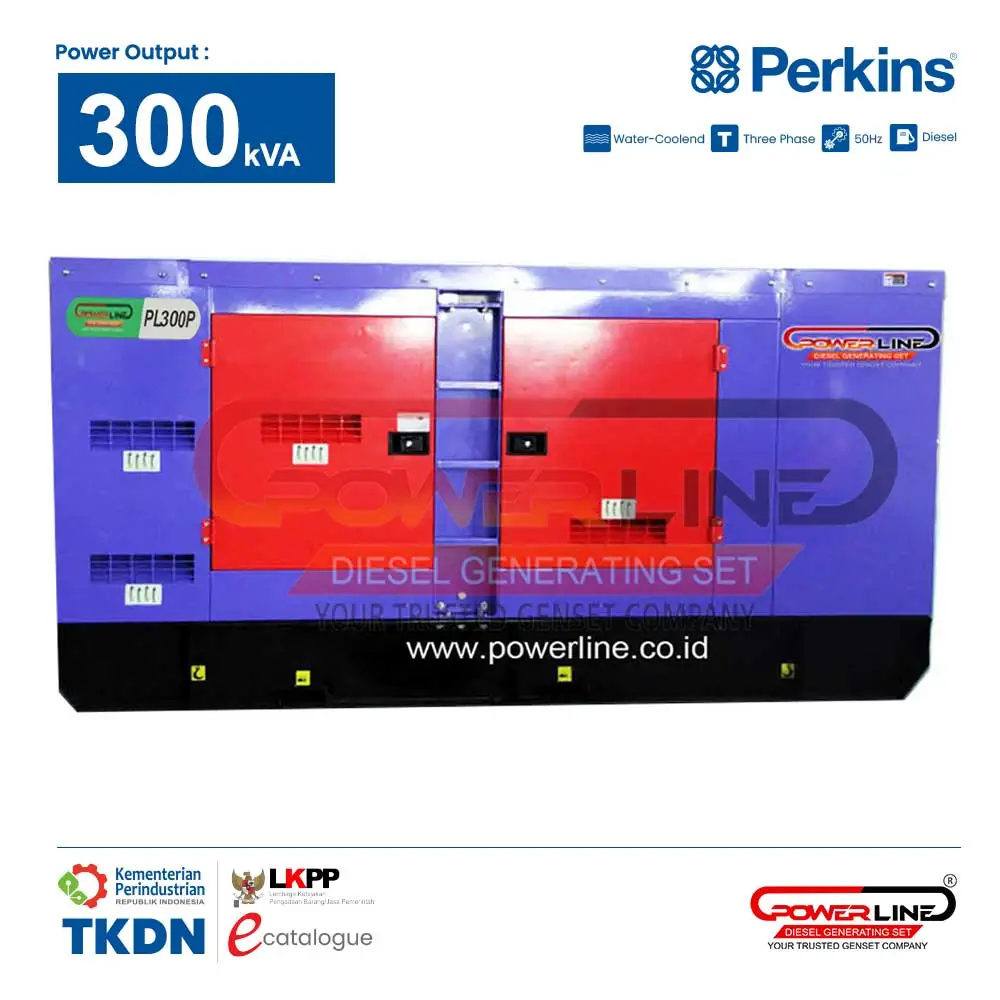 Genset 300 kVA Merek Perkins