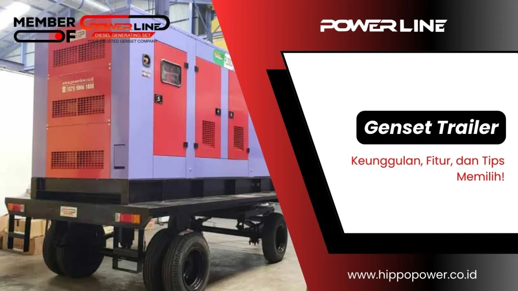 Genset Trailer