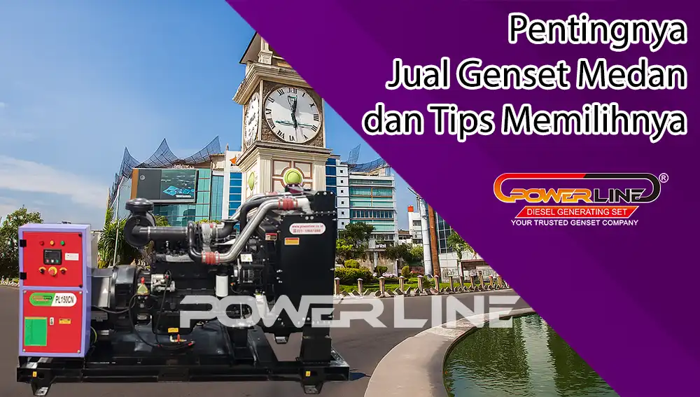 jual genset medan - powerline