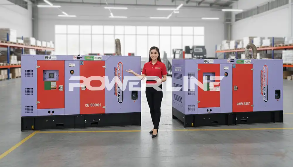 Gunakan Genset Silent Powerline