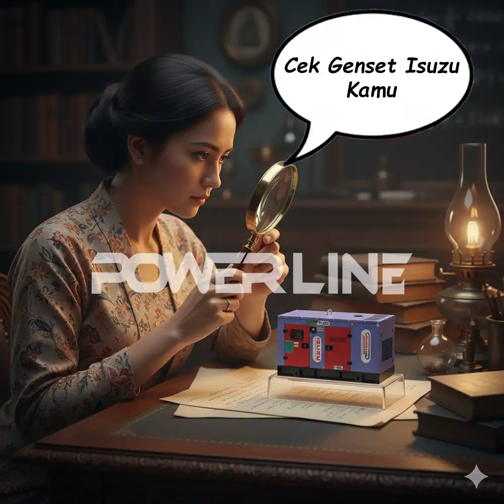 cek genset isuzu kamu
