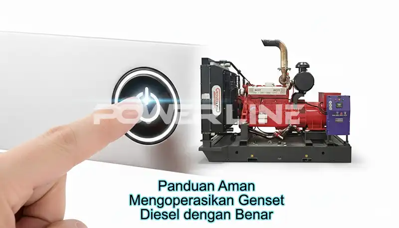 cara mengoperasikan genset diesel