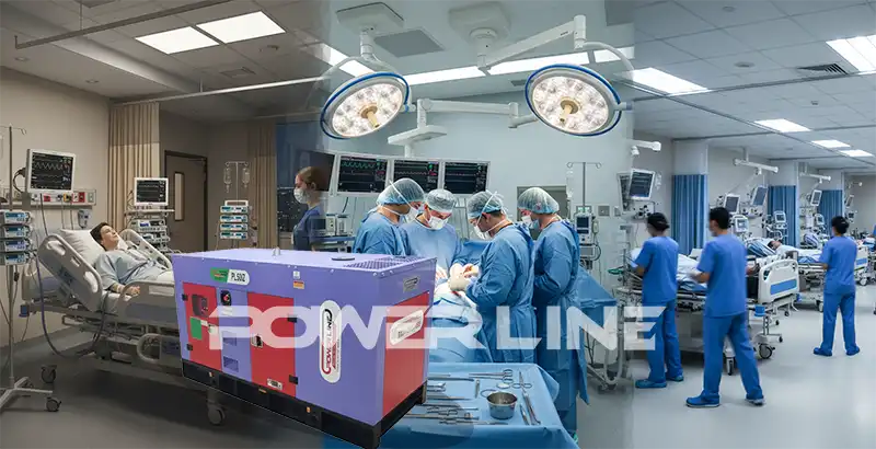 genset powerline untuk rumah sakit