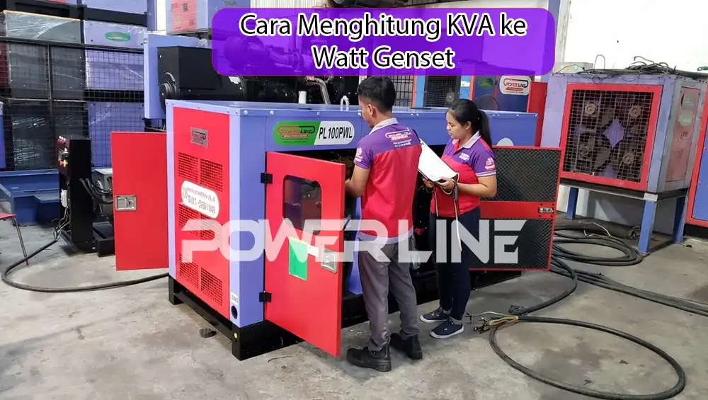 kva ke watt genset