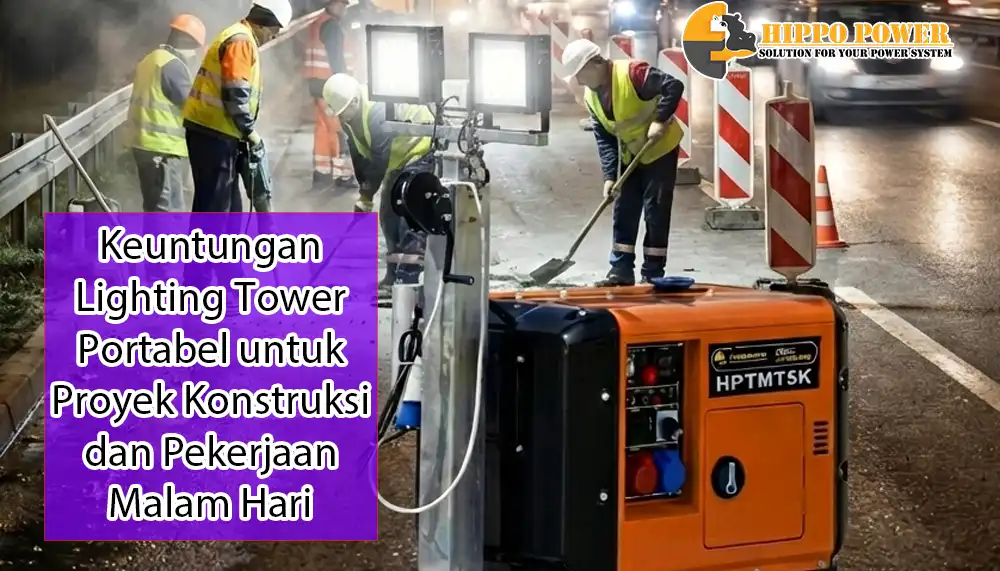 keuntungan lighting tower portabel