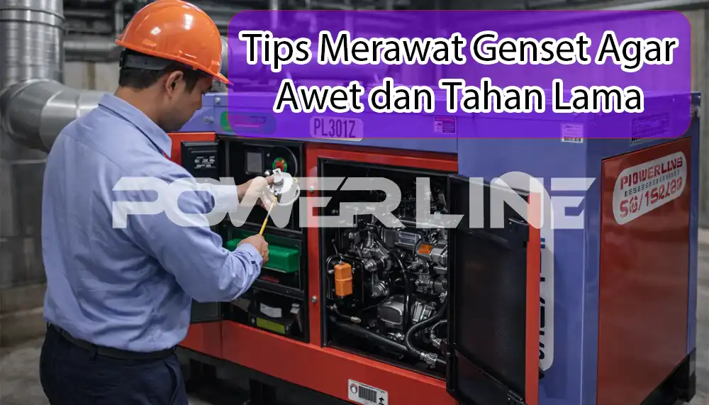 cara merawat genset