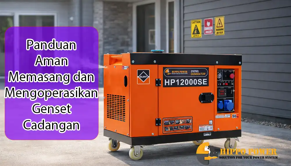 panduan memasang genset