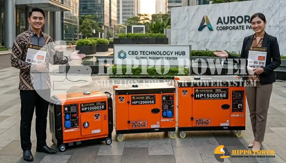 genset diesel hippopower