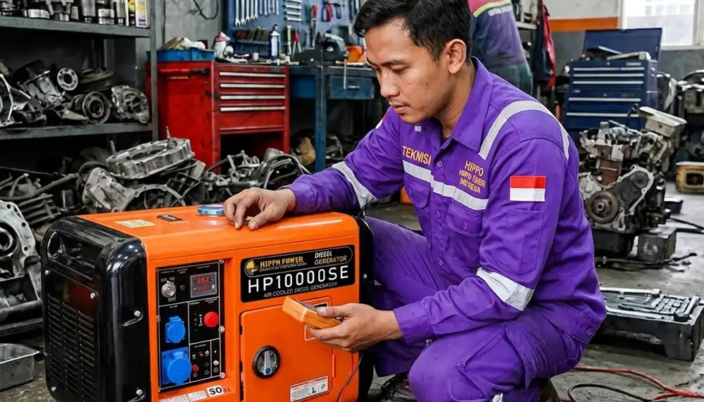 Cara Pemeliharaan Genset yang Benar