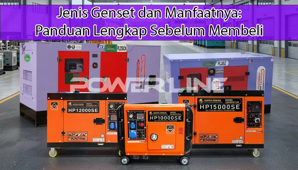 Jenis Genset dan Manfaatnya