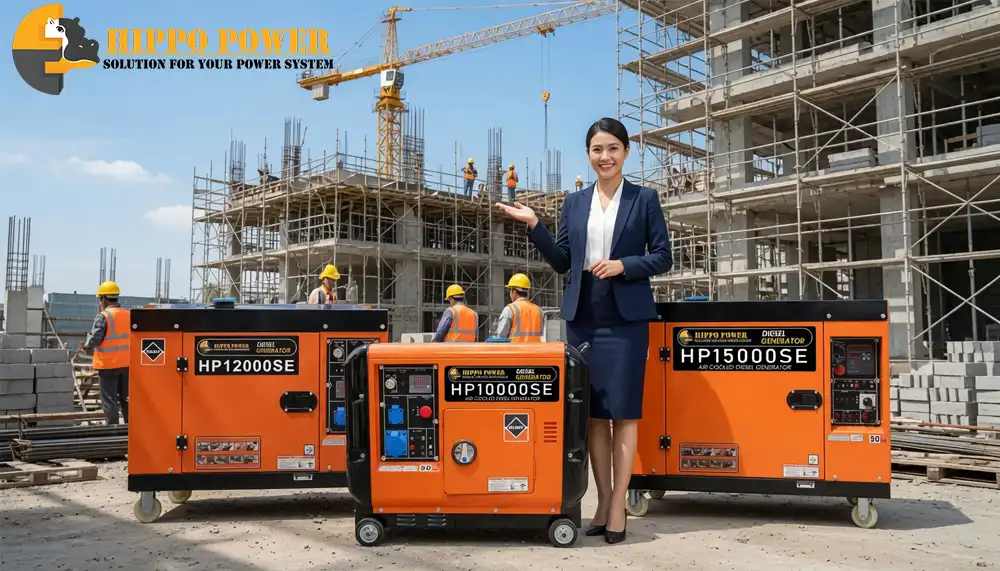 genset portable hippopower terbaik