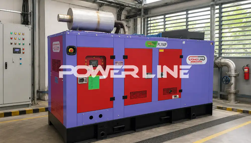Genset solar powerline